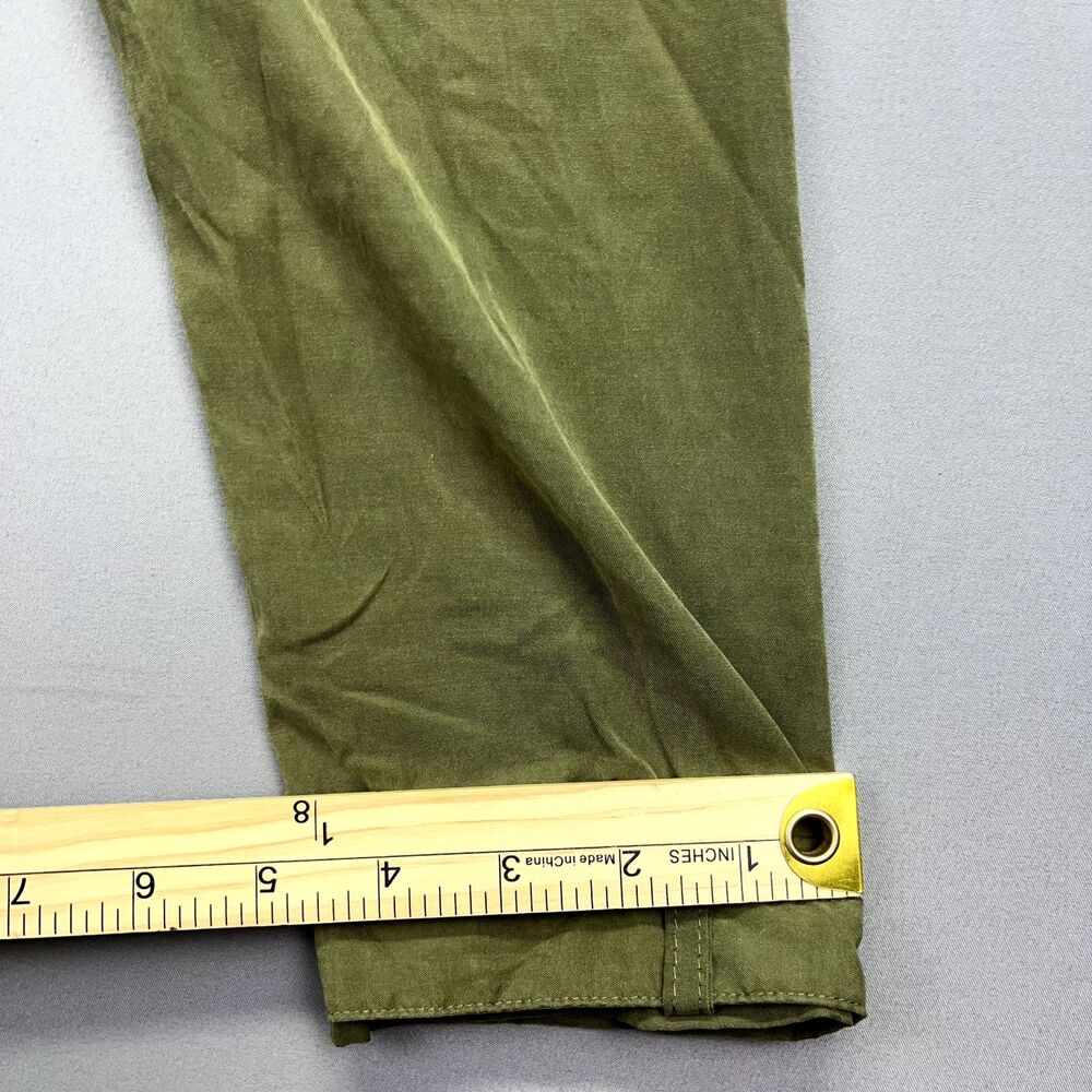 Iris Green Utility Jacket Hooded Womens M Anorak Parka Military Trench Gorpcore - Picture 12 of 16